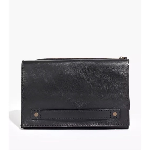 Madewell Duet Snap Clutch - Picture 1 of 13